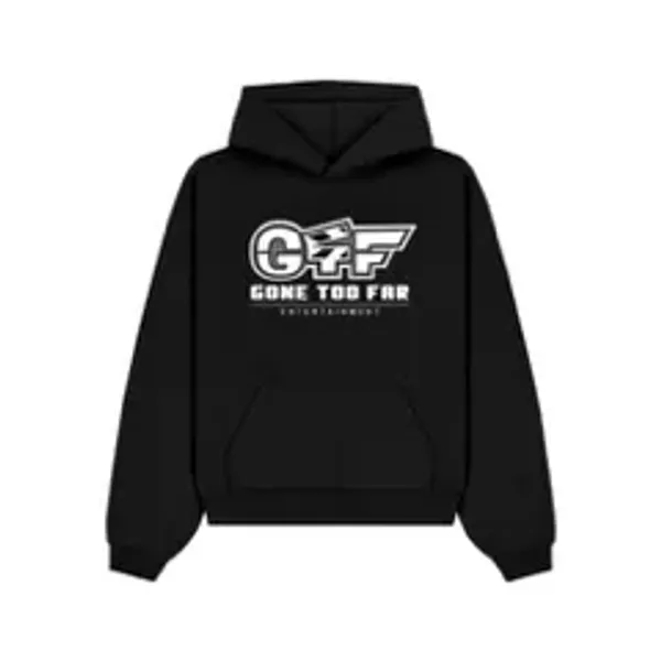 Black Hoodie with Logo